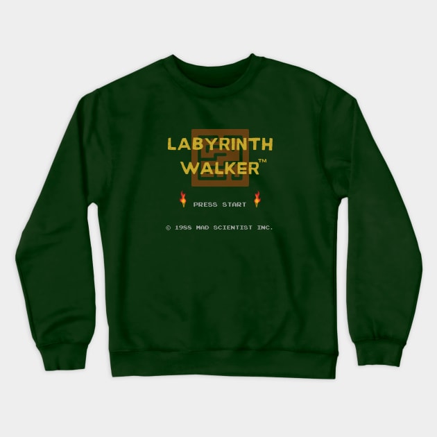 Labyrinth Walker Crewneck Sweatshirt by LegitHooligan